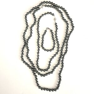 Hematite Bead Necklaces